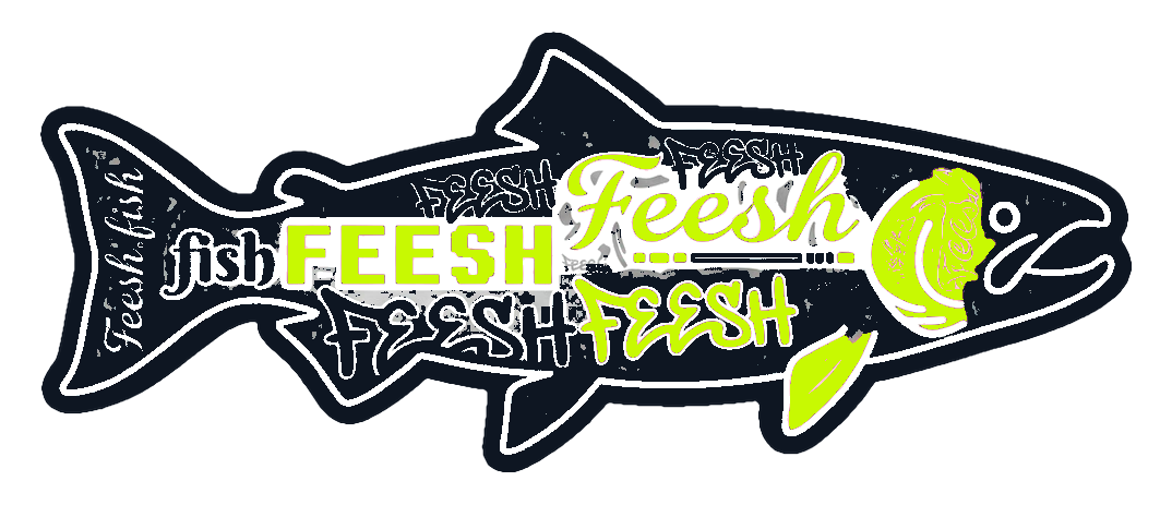 FEESH King Salmon sticker